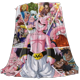 thumbnail image 1 of Manta SANMU de franela suave con diseño de Dragon Ball Buu, 300 g, 1 of 5