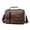 Dark Brown, variant on Omorc Messenger Men's Shoulder Bag PU Leather Handbag Business Crossbody Bag Briefcase