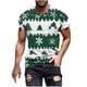 thumbnail image 2 of Tops para hombre, blusas y camisas de manga corta con cuello redondo para hombre, jersey informal con cuello redondo estampado para hombre, pantalones cortos deportivos para fitness, blusa de poliéste, 2 of 5