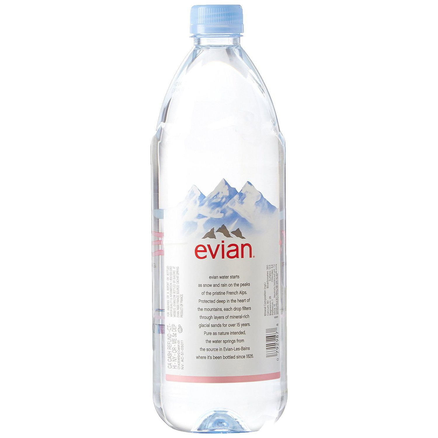 Evian Natural Spring Water (1L, 12 pk.) Walmart Canada