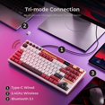 thumbnail image 3 of Teclado inalámbrico para juegos RK ROYAL KLUDGE M87 con pantalla 75%, 3 of 9