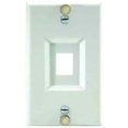 thumbnail image 1 of Legrand - On-Q WP3467SS Keystone Wall Phone Plate, Stainless Steel, 1 of 1
