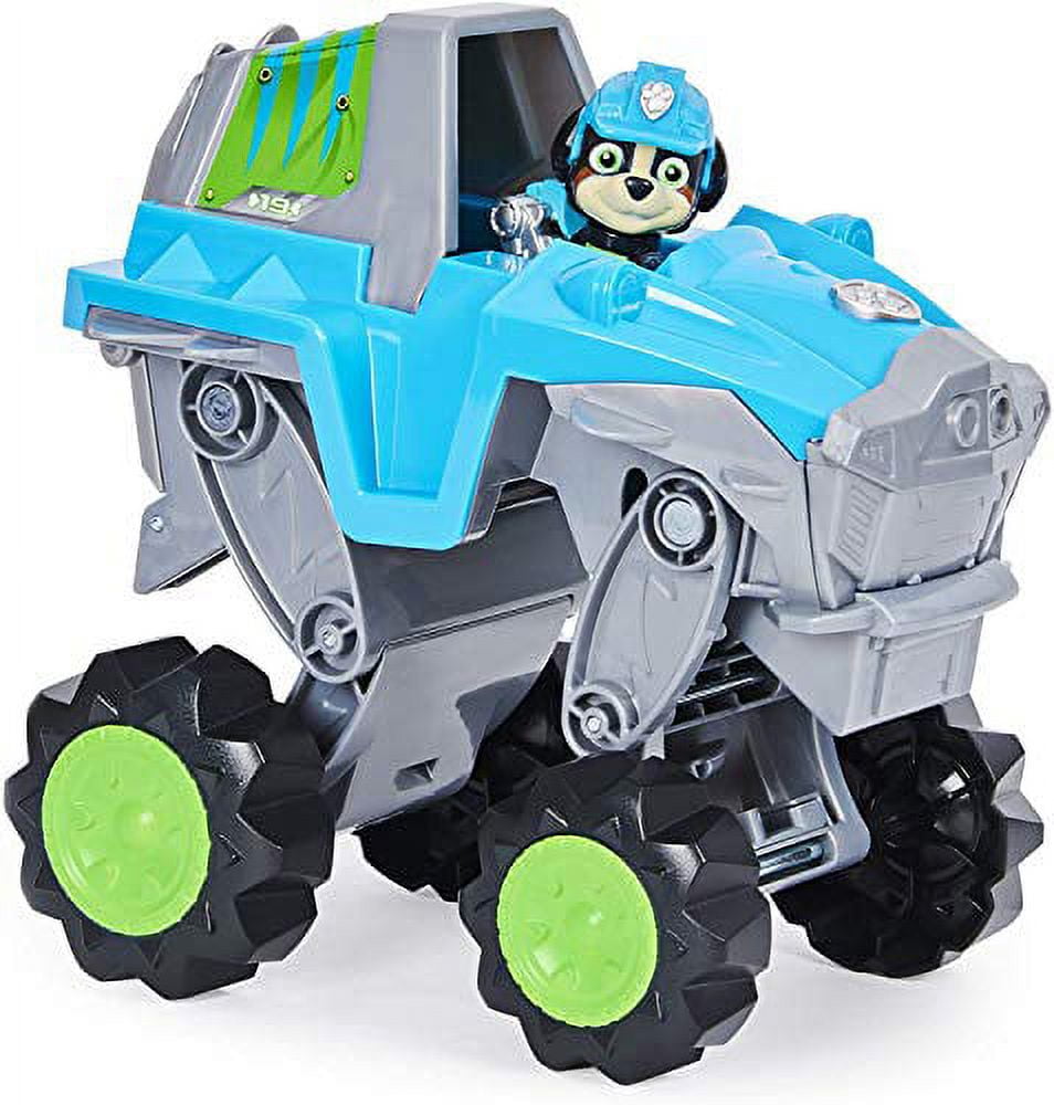 Paw Patrol, Dino Rescue Rex's Transforming Vehicle with Mystery Dinosaur Figure