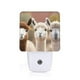 thumbnail image 1 of Balery Cute Alpaca in Daze Luz Nocturna LED con Sensor Automático, Enchufe con Sensor Crepuscular, Luz Suave de 0.5W para Dormitorio, Pasillo, Baño-EU, 1 of 7