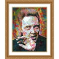 thumbnail image 2 of Stephen Chambers 19x24 Gold Ornate Wood Framed With Double Matting Wall Art Titled - Walken, 2 of 6