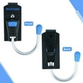 thumbnail image 2 of MELOTOUGH Tool Holster Cordless Drill Holster Tool Belt Hook with Metal Clip for Work Belt（Blue 1pcs） C55, 2 of 6