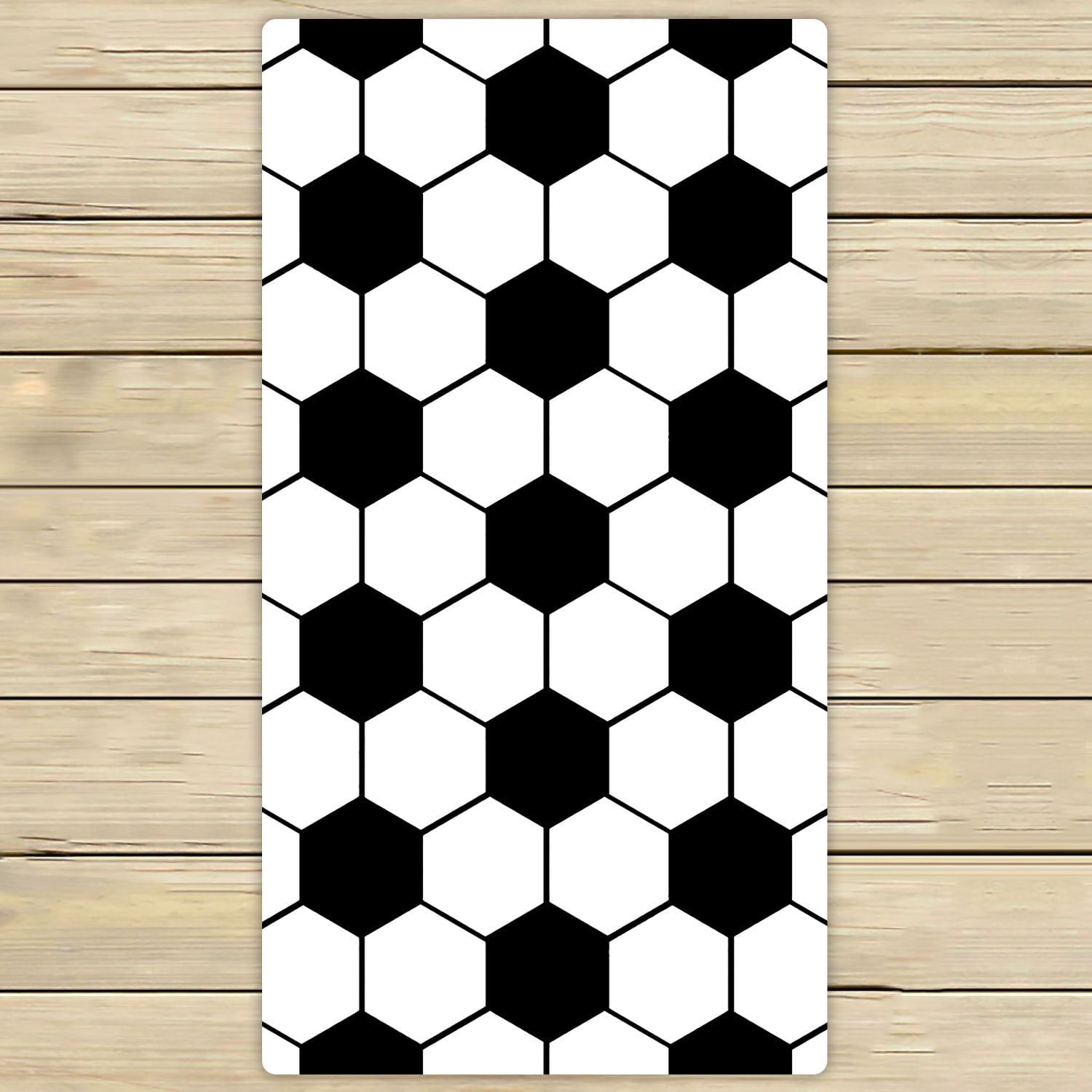 ZKGK Soccer Ball Art,Football Pattern Hand Towel Bath Towels Beach Towel For Home Outdoor Travel