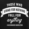 thumbnail image 3 of CafePress - Alexander Hamilton Quote Pajamas - Women's Short Sleeve Print T-Shirt and Pants Dark Cotton Pajama Set, 3 of 7