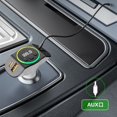 thumbnail image 2 of SPRING Car Fast Charger Adapter Car MP3 Player FM Transmitter Wireless Handsfree White, 2 of 7