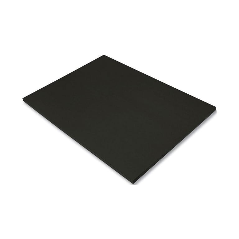 SunWorks, PAC6317, Construction Paper, 50 / Pack, Black - Walmart.com
