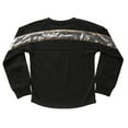 thumbnail image 3 of Girls Youth Gameday Couture  Black Xavier University of Louisiana Gold Rush Guess Who's Back Long Sleeve T-Shirt, 3 of 3