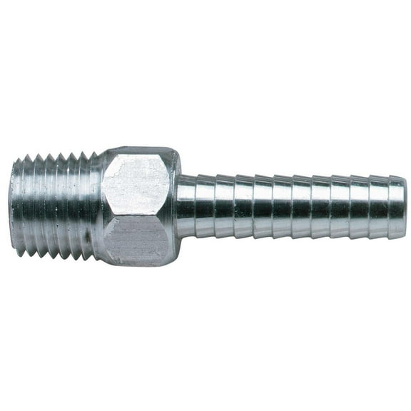 Moeller Manufacturing 033442-10 0.38 x 0.25 in. NPT Aluminum Fuel Line Hose Barb