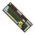 thumbnail image 2 of Mechanical Gaming Keyboard with LED Backlit Keyboard 96 Keys Corded Computer Keyboard for Laptop PC Gamer Office Workers, 2 of 9