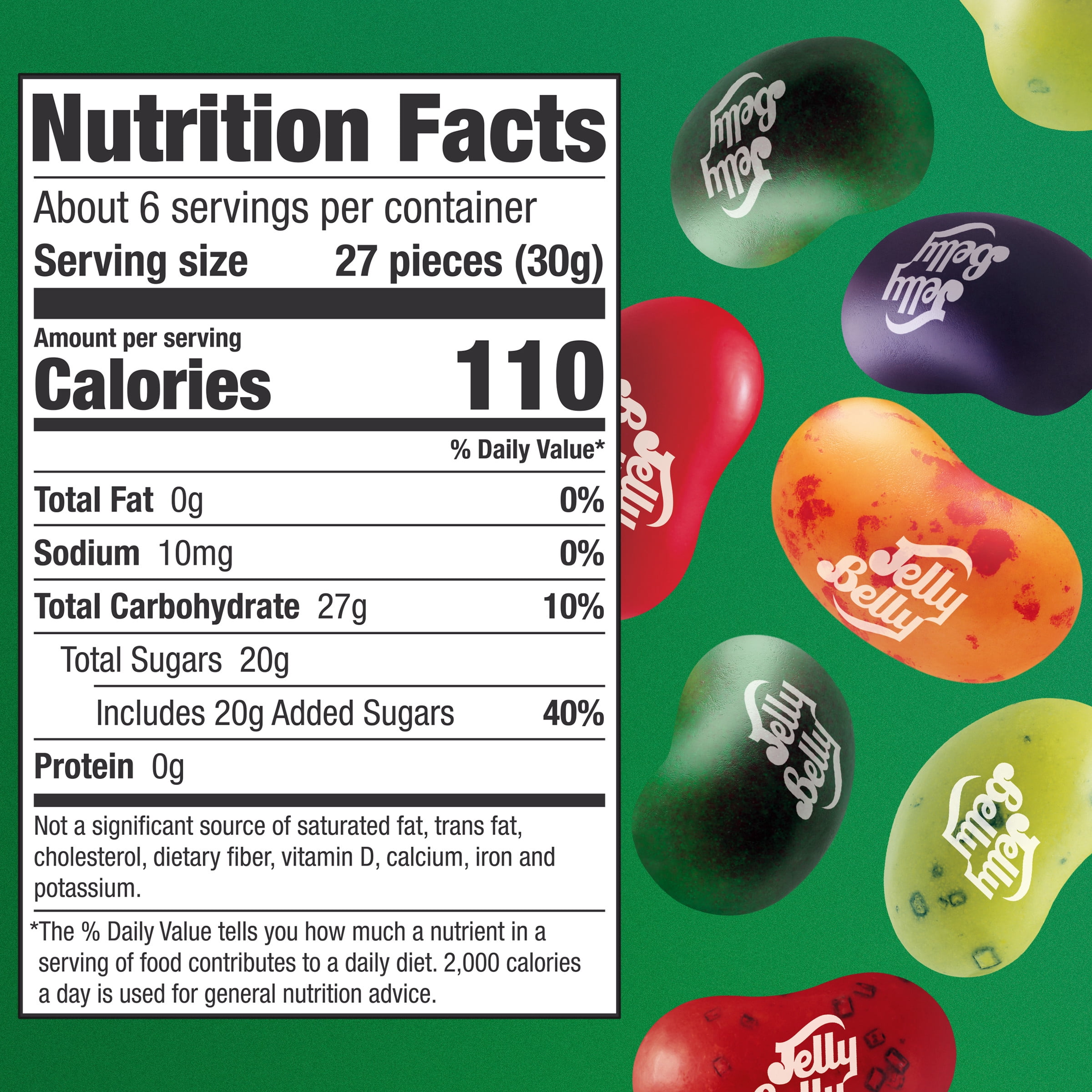 Jelly Belly Farmstand Fruit Jelly Bean Collection - 6 oz Peg Bag, 12-Count Case - Genuine, Official, Straight from the Source