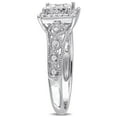 thumbnail image 3 of Everly Women's Diamond Sterling Silver Engagement Ring, 3 of 7