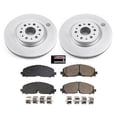 thumbnail image 2 of PowerStop Front Geomet Coated Brake Rotor and Pad Kit Fits: CADILLAC Select Models CRK8743, 2 of 4