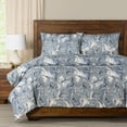 thumbnail image 3 of SIScovers  Wanderlust Marble Print Duvet Set Wanderlust Sapphire - Twin - 2 Piece, 3 of 5