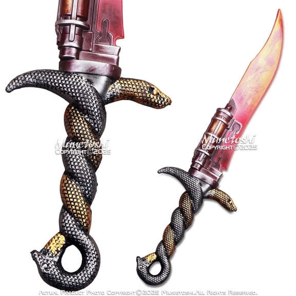 Munetoshi 17" Foam Salamander Anime Halloween Video Game Costume Cosplay Prop Collection Fantasy