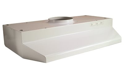 24 range hood white