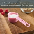 thumbnail image 2 of Way to Celebrate 10-Piece Measuring Cup and Spoon Set, Pink, 2 of 9