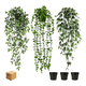 thumbnail image 1 of Plantas Artificiales Colgantes Decorativa Con Macetas Lab.G, Verde, 1 of 5