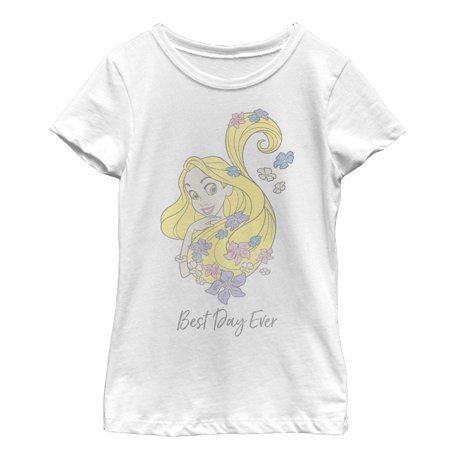 Tangled Girls' Best Day Ever T-Shirt (The Best Of Tangled)