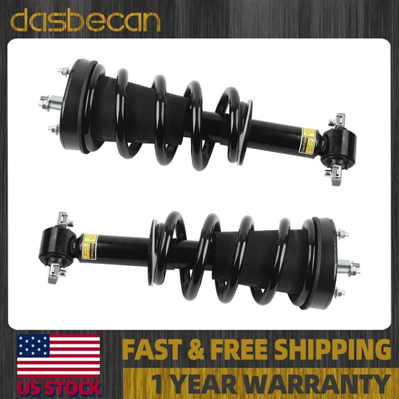 Dasbecan 1 Pair Front Shock Struts Magneride Compatible with Chevy Tahoe GMC Cadillac Escalade 2007-2014 Replaces# 19353951, 580-435