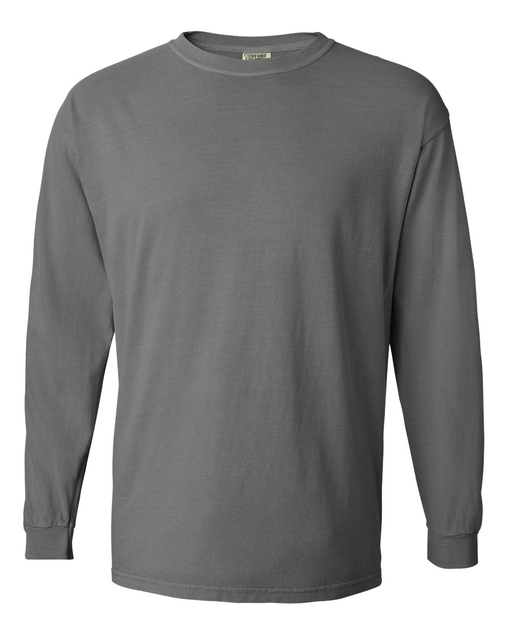 COMFORT COLORS - Garment-Dyed Midweight Ringspun Long Sleeve T-Shirt ...