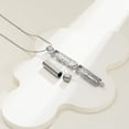 thumbnail image 5 of Urn Necklace for Ashes with Hollow Vial Cylinder Tree of Life Memorial Jewelry for Women Men Ashes Holder, 5 of 6