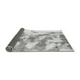 thumbnail image 2 of Ahgly Company Indoor Round Abstract Gray Modern Area Rugs, 8' Round, 2 of 4