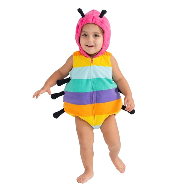 Costume Dress Up America Beetle para bebés, mameluco con forma de oruga
