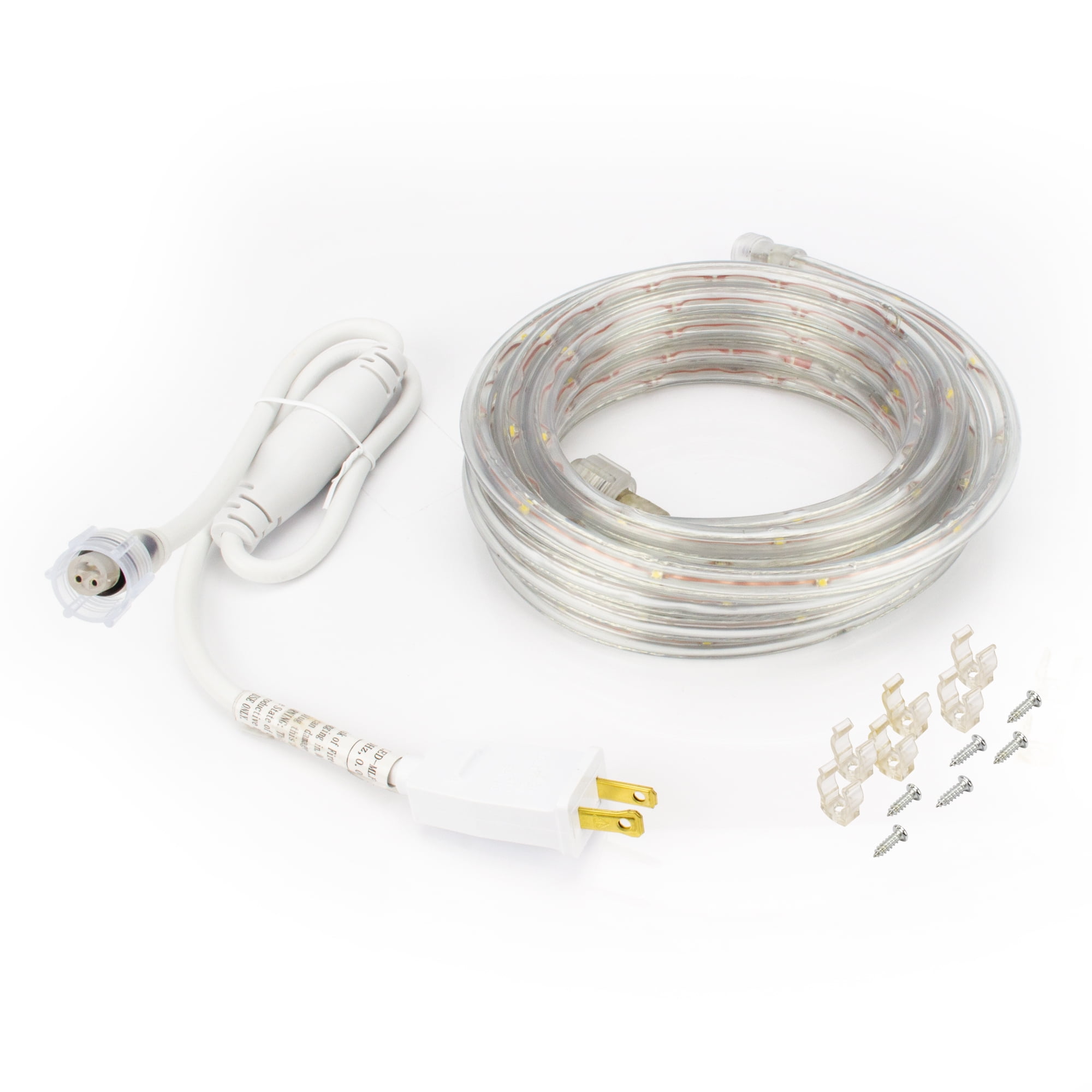 Better Homes & Gardens 120 volt, 7.2, 16 Foot Soft White LED Rope Light For Indoor or Outdoor Applications
