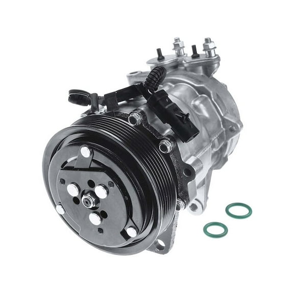 Front A/C Compressor 1 - Compatible with 2002 - 2005 Jeep Liberty 3.7L V6 2003 2004