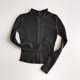 thumbnail image 5 of Chaqueta de manga larga para deportes al aire libre para mujer, ropa de Yoga delgada, cárdigan de secado rápido con cremallera, cuello alto, chaqueta para correr, Fitness, Top, 5 of 6