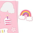 thumbnail image 7 of Hallmark Bubble Gum-Scented Stickers (Pink Unicorns and Rainbows), 2 Sheets, 7 of 7