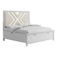 thumbnail image 3 of FOA Anaiya 3-Piece Contemporary Wood California King Storage Bed Set in White, 3 of 15