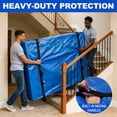thumbnail image 3 of TICONN Heavy Duty Mattress Moving Bag Storage Cover, King - with Handles, 3 of 8