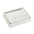 thumbnail image 3 of Hallmark Signature Gold Thank You Cards, Gold Script (10 Cards with Envelopes), 3 of 5