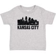thumbnail image 3 of Inktastic Kansas City Skyline Grunge Boys or Girls Baby T-Shirt, 3 of 5