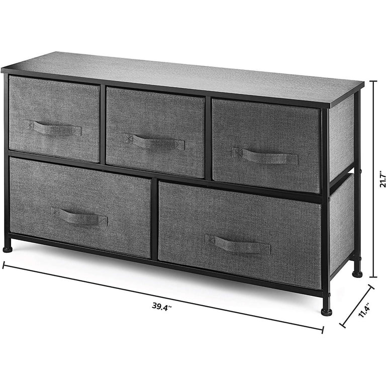 Seseno 5 Drawer Dresser Storage Tower SDL5CK