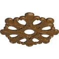 thumbnail image 3 of Ekena Millwork 20 7/8"OD x 3 5/8"ID x 1"P Angel Ceiling Medallion (Fits Canopies up to 4 3/8"), Hand-Painted Smokey Topaz Crackle, 3 of 7