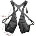 thumbnail image 2 of Anti-Theft Harness Shoulder Bag, 2024 New Anti-Theft Harness Wallet Men Underarm Chest Bag Outdoor Phone Bag, Leodye Clearance Special Offers Rollback, 2 of 2