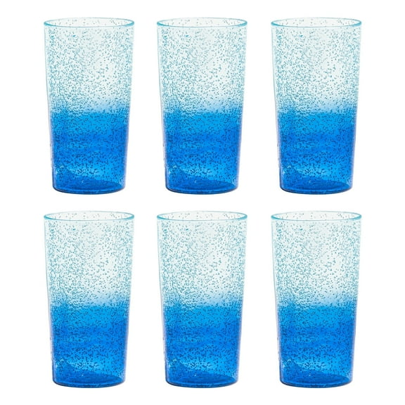 Abode Homewares by TarHong Oceanic Ombre Jumbo, 23 oz, Set of 6