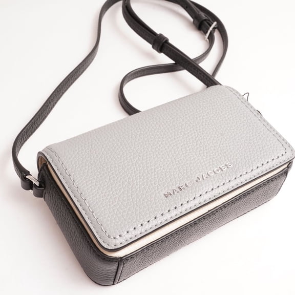 Marc Jacobs 4P3SMN008S02 Groove Grey/Marshmallow Off White Womens Crossbody Bag
