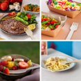thumbnail image 4 of 200 Pack Disposable Wooden Forks, 6.2 Inch Biodegradable Birchwood Cutlery, Splinter-Free & Sturdy Compostable Utensils Bulk for Weddings, Desserts, Parties, Catering & Office Lunch, 4 of 4