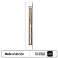 thumbnail image 4 of A&S Mezuzot Clear Mezuzah Case in Acrylic-Lucite Design Waterproof Judiaca Gifts Modern Home Prosperity Decor (Black, 6 Inches), 4 of 6