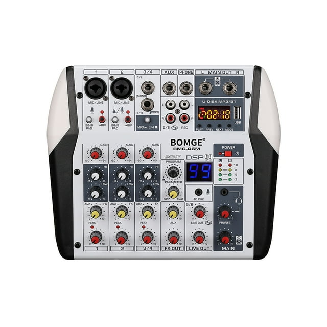 Sound console,Sound Professional Stereo Switch Indication Dj Power 99 Processor With Switch Indication 6 Channel Dj Processor Screen With Mp3 Usb Bt Professional Stereo Mp3 Screen With Switch K