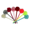 Satin Flower Pacifier Clip