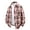 1 Pink, variant on Plaid Shirts Men Long Sleeve Checked Shacket Classic Fit Button Up Overshirt Turn Down Collar Work Shirt Lightweight Trucker Workwear Western Style Tops Spring Summer Jacket