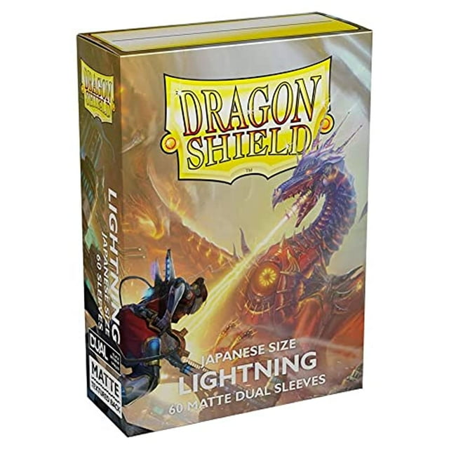 5 Packs Dragon Shield Double Mat Mini Japonais Lightning 60 ct Protège-Cartes Ensemble Valeur!